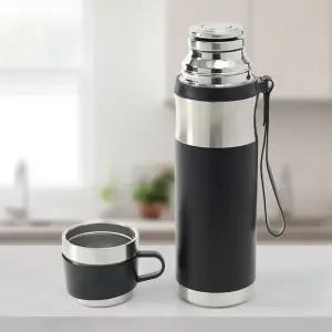 웰데이 티보틀 보온병 원터치 1L 등산 차망 보냉 물병 보온보냉보온병 진공보온병