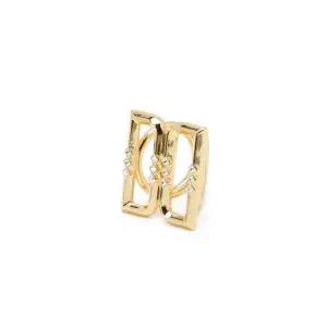 고급스럽고 세련된 닥스 DAKS닥스 DAKSDAKS WOMENS ACCESSORIES 골드 유광 DD로고 스카프링(케이스 포함) D