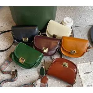 가죽 크로스백 미니백 미니 COS 버킷백 브리튼