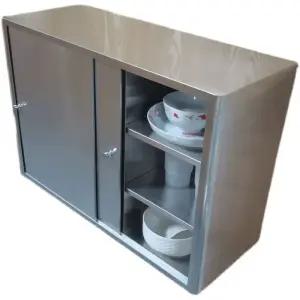 부엌 스텐 상부장 캐비닛 접시 그릇 카페장 벽 주방 진열장 선반 벽걸이 그릇장 보관 식당