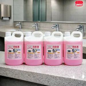 대용량 손세정제 업소용 화장실 거품비누 핸드워시 4Lx4개