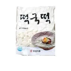 식자재 식재료 도매 유통 떡국떡 보성 3K x5개