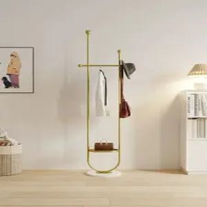 틈새행거 스탠드옷걸이 디자인 코트랙 일자 가정용