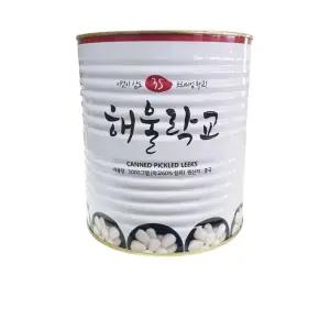 식자재 식재료 유통 도매 락교 삼도 SSS 3Kg x6개