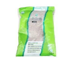 식자재 거친 들깨가루 한 1Kg x10개