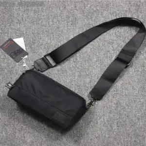 나일론 미니 크로스백 옥스포드 원단 숄더 휴대폰 가방 캐주얼 블랙숄더스트랩