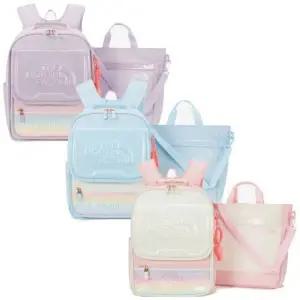 [백화점 매장정품] 노스페이스 키즈 백팩 노스페이스키즈 걸즈 프레피 에어 스쿨 팩 세트 (NM2DR03ALL)