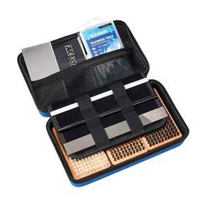 여행 보관용 브러시 박스가 있는 XCMAN 스키 스노보드 왁싱 튜닝 키트 튜닝 도구가 박스