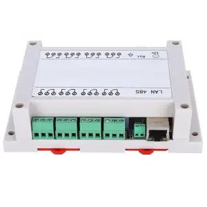이더넷 IP RJ45 리모컨 모듈 8채널 릴레이 스위치 250V AC 10A(케이스 포함) 웹 서버 스마트 홈