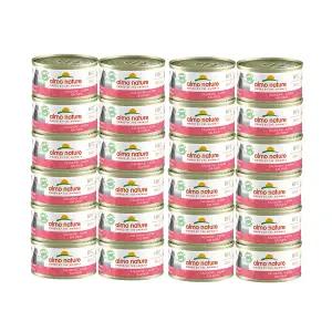 알모네이쳐 고양이 주식캔 습식사료 연어, 70g, 24개