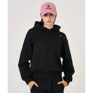 스파이더 spyder 여성 배색 기모 후드 티셔츠 SPKWCNHD356WBLK 114599