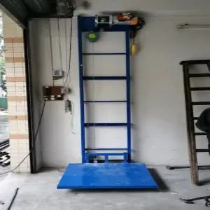 화물용 엘리베이터  승강기 화물 창고  운반기 공장 유압 체인