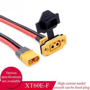 AMASS 고속 충전 XT60E-F 모델 비행기 배터리 금도금 30A 고전류 암 플매트 카펫 러그 장착 가능 XT60 커넥