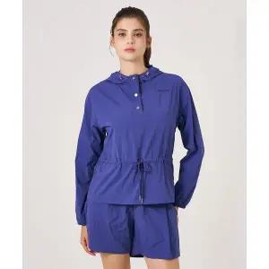 스파이더 spyder 여성 우븐 셋업 후드 티셔츠 SPKFCNHD351WPPL 114701