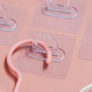 후크 벽걸이 접착식 소품 부착형 링