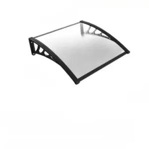 프리미엄 데크 렉산 차양 투명 그늘막 비막이 처마 현관캐노피 60cmx60cm 1개 프레임