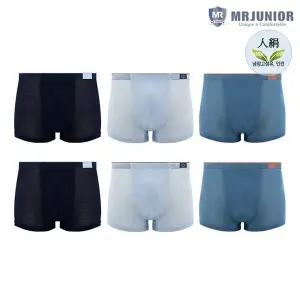엠알주니어 주니어 남아 인견 드로즈팬티 6종세트MD37set 3019305