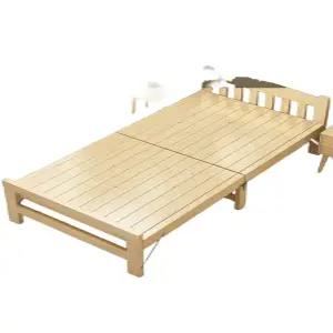원목 접이식침대 닫힌 평상형 가로 사무실 간이