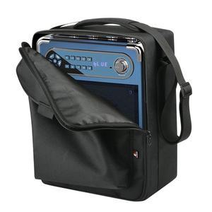 [미국배송] TXESIGN 무선 마이크 2개 노래방 기계 캐리어 홀더 먼지 케이스 PA 시스템용 어깨끈 액세서리 포켓이 있는 JYX 기계용 여행용 보호 가방