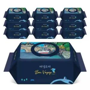 페넬로페 본보야지 세정력 세느 물티슈 캡형 85g 70개입 10개 {QHJ}