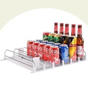 쉬미리 냉장고 정리함 4단 자동트레이 3단 디스펜서 5단