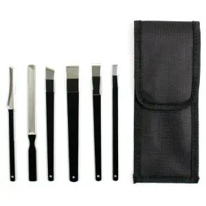 큐티클제거 6종set 네일케어세트 야스리 손톱스크래퍼 니퍼 파일 정리도구 셀프 내성발톱 손질 손톱칼