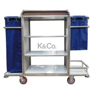 호텔 모텔 청소카 카트 청소용카트 통합 이동식 객실
