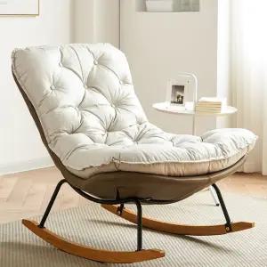 안락 흔들 의자 1인 스윙체어 1인용 흔들의자 서재