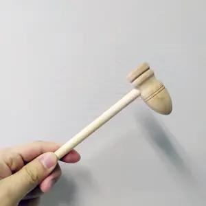 어깨 지압 목 마사지 수동 나무 망치