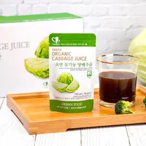 옥반식품 유기농 양배추즙 100ml x 30포 x 3박스(총 90포)