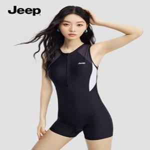 jeep 지프 여자 반전신 실내 수영장 강습용 수영복
