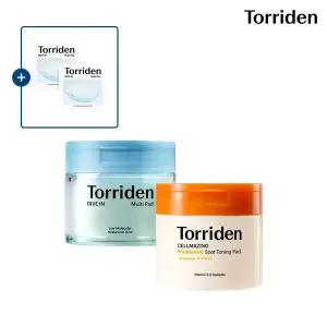 [SET] 토리든 다이브인 저분자 히알루론산 멀티패드 80매 + 셀메이징 비타C 흔적 토닝 패드 70매 (+멀티패드 10매입 2개)
