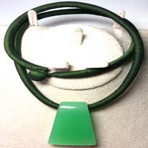 옥복주머니목걸이/옥돌공예/