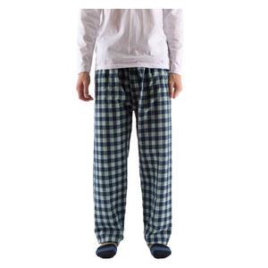 남자 여자 9부 선염 체크 파자마 잠옷바지 커플잠옷 실내복(주머니O,X)