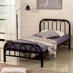 [가구타운]철제 단층침대 DW102 싱글(S) 슈퍼싱글(SS) 프레임+철망받침대 포함