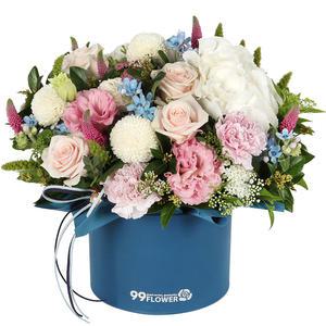 당일꽃배달 아름다운 혼합 꽃상자B328