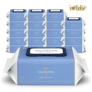 아이러브베베 시그니앙 오블루 75g 77매 20팩 캡형 아기물티슈