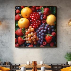 과일그림 정사각형 신선 과일 프레쉬 상큼 안구정화 비타민 수확 감성사진 감성그림