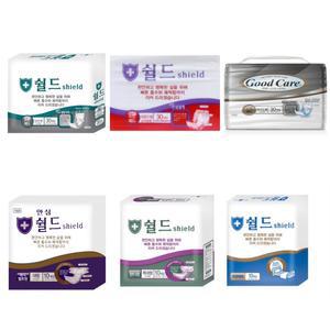 쉴드 굿케어 기저귀 한박스 1box 모음전