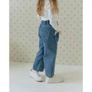 [롯데백화점]로아앤제인 포지션데님팬츠RJ24FJE01BL