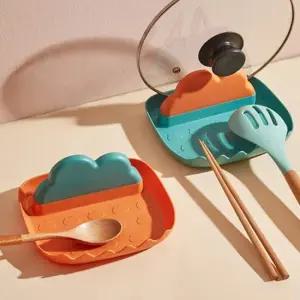 냄비뚜껑 거치대 국자 조리도구 받침대 보관 주방 수 주방용품정리 주방용품걸이