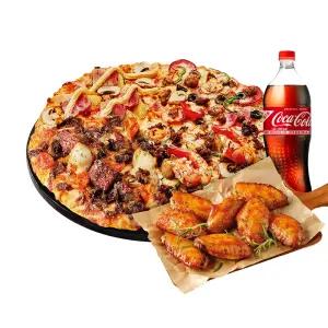 [도미노피자] (오리지널)베스트 콰트로 L + 웨스턴 핫