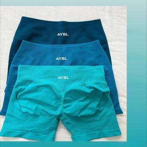 여름 AYBL 도파민 고품질 고탄력 통기성 엉덩이 리프트 스포츠 피트니스 요가 필라테스 사이클링 반바지