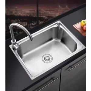 스텐 싱크볼 500 셀프 카페 수전제외 교체 매립형 사각볼 50x40