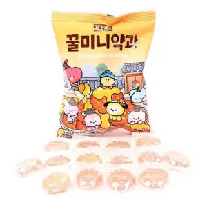 BT21 꿀미니약과 110g(1박 20개입) 25.07.20/개별포장/미니/쌀/약과/전통간식/한입약과/대용량/사무실/간식