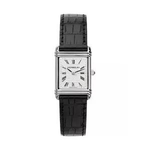 [미쉘에블랑] 17478AP08 아트 데코 여성 가죽 시계