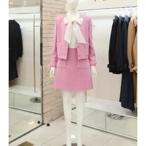 [JJ지고트]패치 포켓 울 미니 스커트 GNAA0SKR7_DG