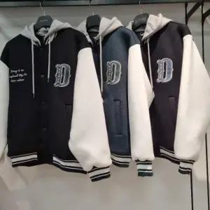 리트머스 HC34 남녀공용 네오프렌 패딩 바시티 공용 패딩 야구점퍼, 공용 네오프렌 바