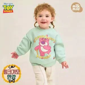 [밀크마일] [디즈니]랏소베어 베리홀릭맨투맨티셔츠