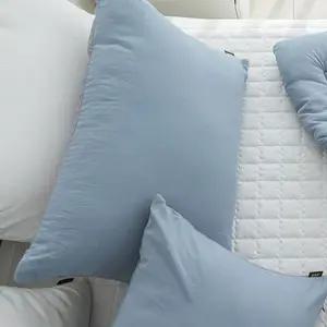 딥슬립 워싱 베개커버 50x70cm 블루/쿠션형 패드 방수 위생 호텔 모텔 병원 기숙사 숙소 펜션 원룸 자취